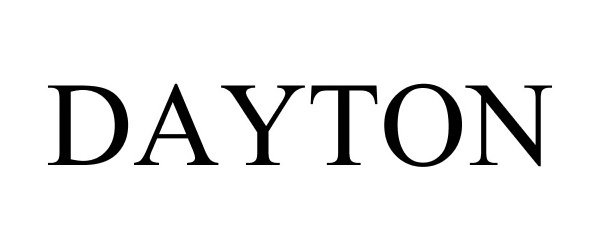 Trademark Logo DAYTON