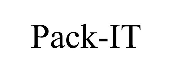 Trademark Logo PACK-IT