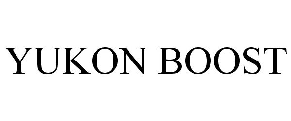 Trademark Logo YUKON BOOST