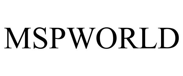 Trademark Logo MSPWORLD