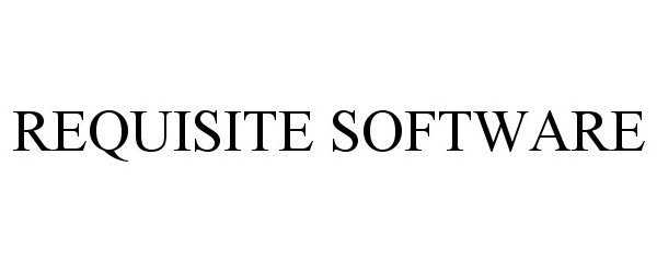 Trademark Logo REQUISITE SOFTWARE