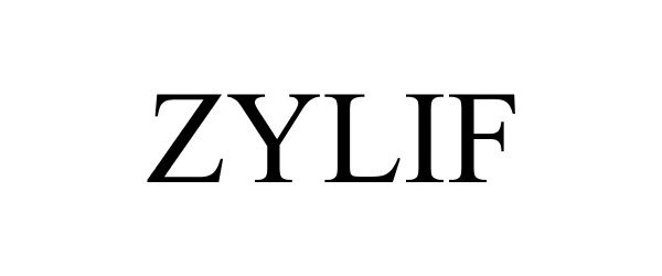 Trademark Logo ZYLIF