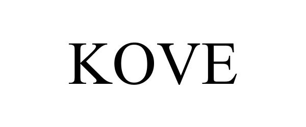 Trademark Logo KOVE