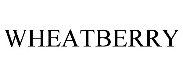 Trademark Logo WHEATBERRY