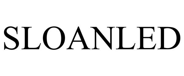 Trademark Logo SLOANLED