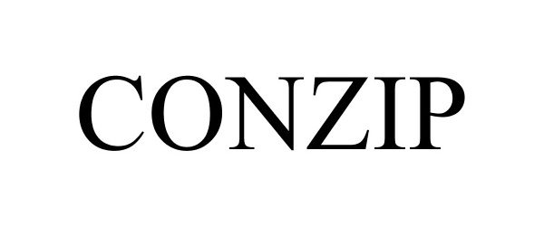 Trademark Logo CONZIP