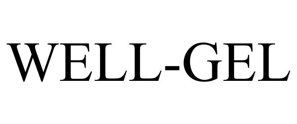 Trademark Logo WELL-GEL