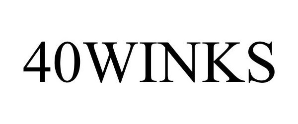 Trademark Logo 40WINKS