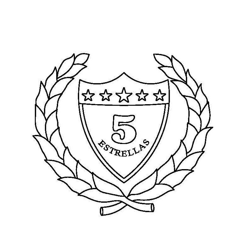 Trademark Logo 5 ESTRELLAS