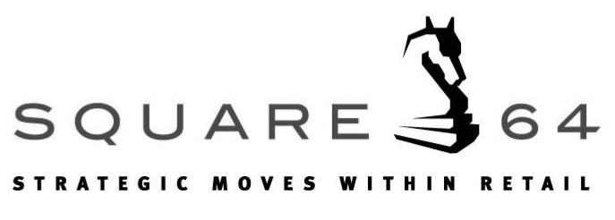 Trademark Logo SQUARE 64 STRATEGIC MOVES WITHIN RETAIL