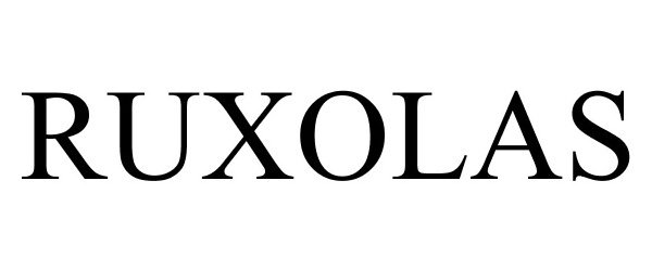 Trademark Logo RUXOLAS