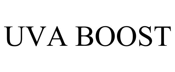 Trademark Logo UVA BOOST