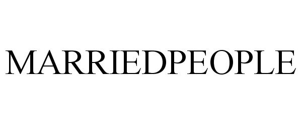 Trademark Logo MARRIEDPEOPLE