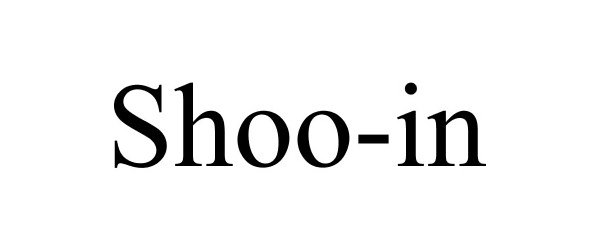 Trademark Logo SHOO-IN