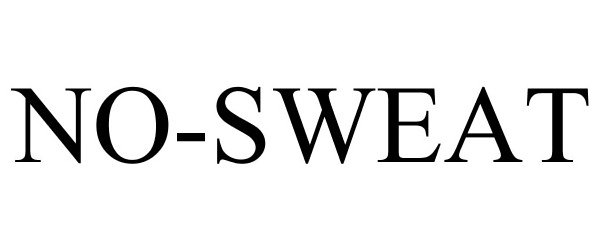 Trademark Logo NO-SWEAT