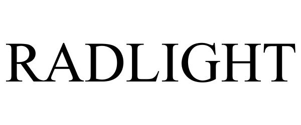 Trademark Logo RADLIGHT