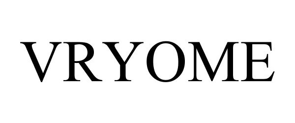 Trademark Logo VRYOME