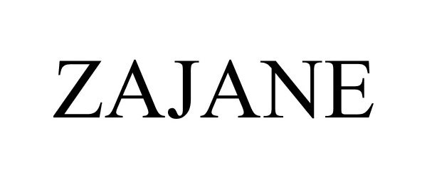 Trademark Logo ZAJANE
