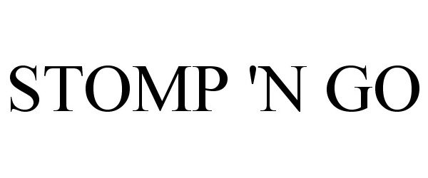 Trademark Logo STOMP 'N GO