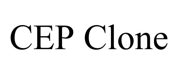 Trademark Logo CEP CLONE