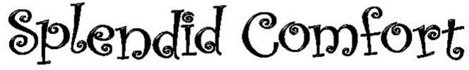 Trademark Logo SPLENDID COMFORT