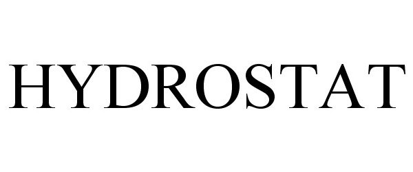 Trademark Logo HYDROSTAT