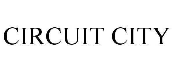 Trademark Logo CIRCUIT CITY