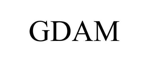 Trademark Logo GDAM
