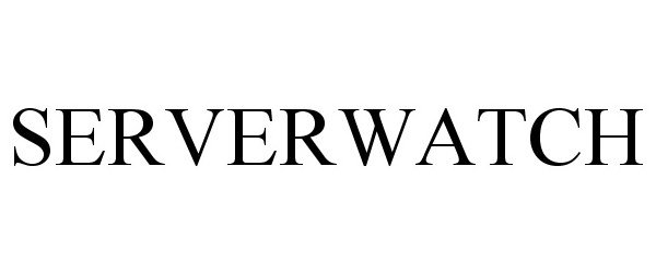 Trademark Logo SERVERWATCH