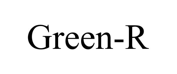  GREEN-R