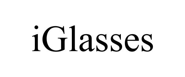 Trademark Logo IGLASSES