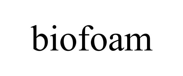 Trademark Logo BIOFOAM