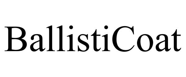 Trademark Logo BALLISTICOAT