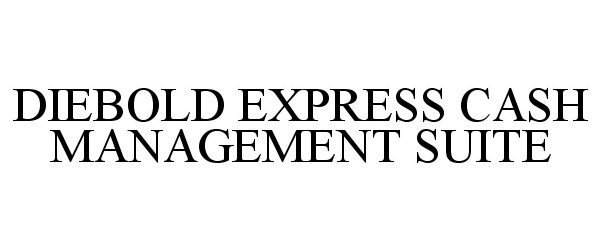  DIEBOLD EXPRESS CASH MANAGEMENT SUITE