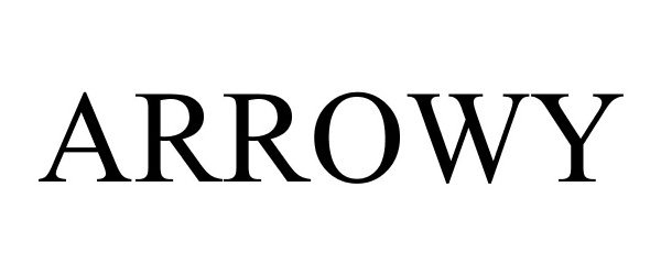 Trademark Logo ARROWY