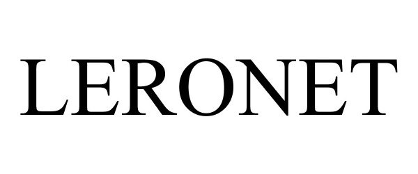 Trademark Logo LERONET