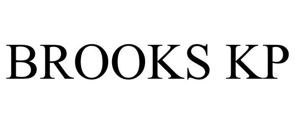 Trademark Logo BROOKS KP