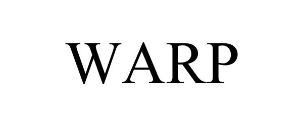 Trademark Logo WARP