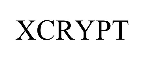 Trademark Logo XCRYPT