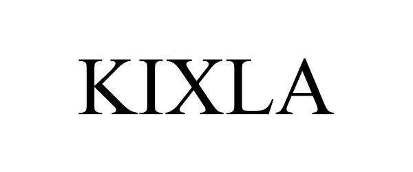 Trademark Logo KIXLA