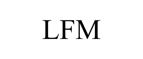 Trademark Logo LFM