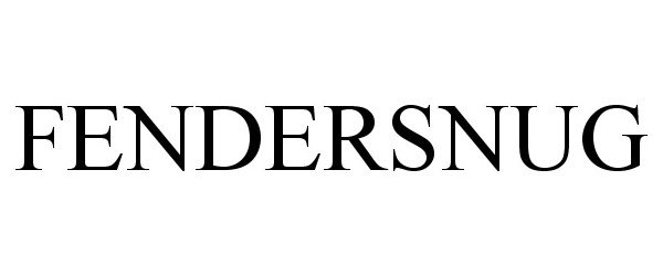 Trademark Logo FENDERSNUG