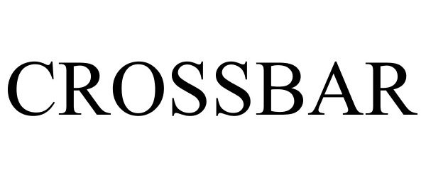 Trademark Logo CROSSBAR