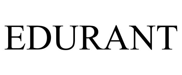 Trademark Logo EDURANT