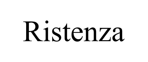  RISTENZA