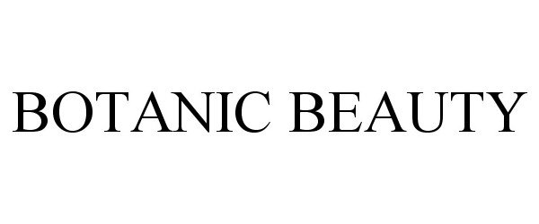 Trademark Logo BOTANIC BEAUTY