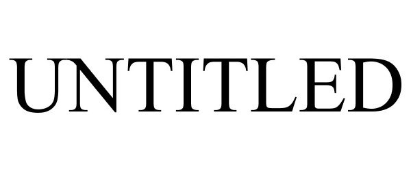 Trademark Logo UNTITLED