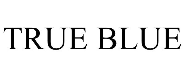 Trademark Logo TRUE BLUE