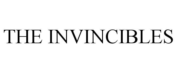Trademark Logo THE INVINCIBLES