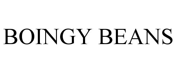 Trademark Logo BOINGY BEANS